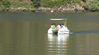 Proban un catamarán eléctrico na Ribeira Sacra, nunha aposta pola mobilidade sustentable
