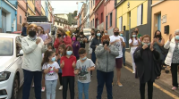 Aplauso masivo nas Canarias para apoiar a familia das nenas desaparecidas