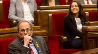 O Parlamento catalán reproba a Torra e pídelle que convoque eleccións