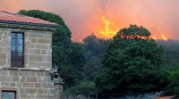 Controlado o incendio próximo ao mosteiro de Montefaro, en Ares