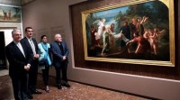 A catedral de Santiago amosa un cadro de Madrazo oculto desde hai cen anos