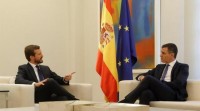 Pedro Sánchez non descarta "ningún escenario" para actuar en Cataluña