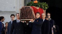 Franco deixa o Val dos Caídos