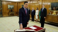 Pedro Sánchez promete ante o rei o cargo de xefe do Goberno