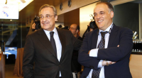 Tebas retruca a cada afirmación de Florentino Pérez sobre a Superliga