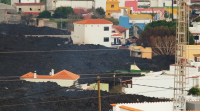A lava volcánica xa cubriu 900 hectáreas da Palma e destruíu 2.146 edificacións