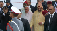 O papa Francisco inicia a súa viaxe de dous días a Marrocos