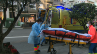 Accidente laboral en Vigo: un operario cae desde un andamio