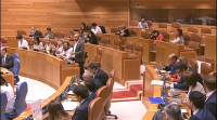 A situación interna das Mareas tivo esta mesma mañá un reflexo no Parlamento