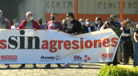Protesta na Lama contra as agresións a funcionarios de prisións