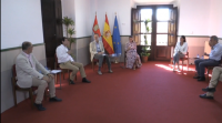 Os reis visitan a provincia de Soria