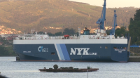 Confinan un segundo buque en Vigo tras confirmarse oito casos de covid