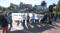 Concentración na Coruña contra as casas de apostas