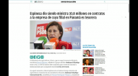 'OK Diario' acusa a Elena Espinosa de dar contratos mentres era ministra á filial da 'offshore' que xestionaba en Panamá