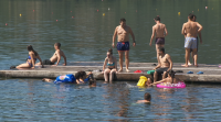 Aviso amarelo por calor de ata 36 graos e por treboadas