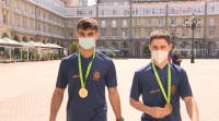 O futuro do hóckey galego está garantido con Bruno Saavedra e Jacobo Copa