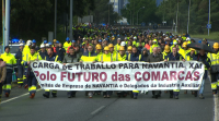 Os traballadores de Navantia Fene e Ferrol e os de Poligal piden carga de traballo