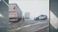 Chegan as primeiras nevadas a Galicia, que obrigan a circular con precaución