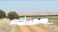 Unha avioneta esnáfrase en Segovia e morren os seus dous ocupantes