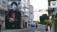 Arte mural nas rúas para recadar fondos que permitan investigar o Dent, unha enfermidade rara