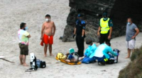 Falece un bañista na praia das Catedrais