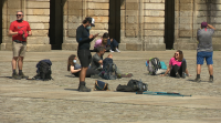 Compostela recibe cada vez máis visitantes e prepárase para o verán