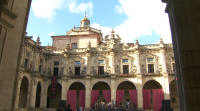 Xabier Díaz recupera o claustro do convento de Celanova para a música