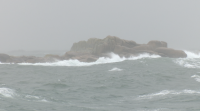 Refachos fortes de vento e chuvia abundante azoutan Galicia de norte a sur