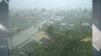 O tifón Phantone golpea as Filipinas