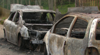 Investigan as causas do incendio de tres coches en Redondela