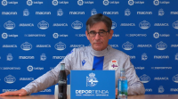 Fernando Vázquez: "Se gañamos mañá, todo vai ser máis doado