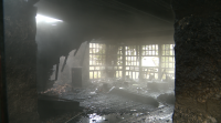 Un incendio calcina por completo unha casa en Cercedo-Cotobade