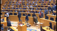 O PSOE abandona o pleno do Senado en que Sánchez ía explicar a xuntanza con Torra