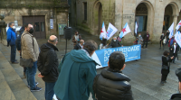 Concentración en Compostela en apoio a Otegi polo caso Bateragune