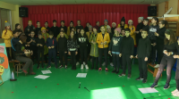 Coplas de entroido, unha aposta pola lingua e as emocións de escolares de Mos