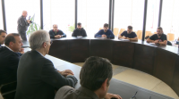 A Xunta e os traballadores de San Cibrao piden "activar xa" a mesa industrial e fixar un prezo eléctrico competitivo