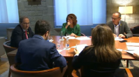 O "Govern" reúnese no gabinete de crise para analizar a situación en Cataluña
