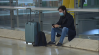 Cancelan un voo a Madrid desde Santiago por segunda vez e tras horas de espera