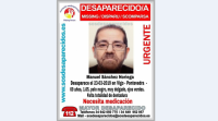 Buscan un home de 69 anos en Vigo e unha moza de 23 anos en Pontevedra