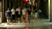Dez detidos e 3 ertzainas feridos nunha nova noite de altercados en Donostia
