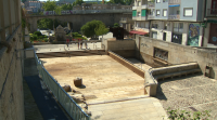 Turistas e veciños reclaman a apertura das termas de Ourense