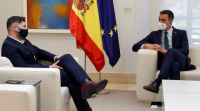 O Goberno acorda con ERC reunir "pronto" a mesa de diálogo con Cataluña
