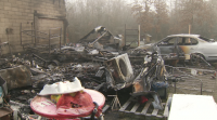 Unha familia de Taboadela pide axuda ao perder todo o que tiña por un incendio na súa vivenda