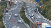 Meses de obras e tráfico restrinxido polos danos dos viadutos da A-6 en Pedrafita