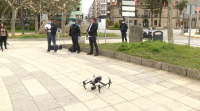 A Policía Local de Cambados usa drons para controlar que se cumpra o confinamento