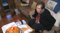 Roberto Vilar cumpre un desexo desta muller, que fai hoxe 104 anos