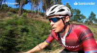 Javi Gómez Noya goza facendo deporte e afirma que volve aos adestramentos "sen moito estrés"