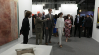 Os Reis inauguran a 40 edición de ARCO