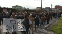 Unha manifestación denuncia o fenómeno 'okupa' nun barrio de Lugo
