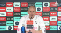 Zidane: "A presión é parte do noso traballo no Real Madrid"
